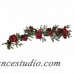 House of Silk Flowers Artificial Peony / Hydrangea / Berry / Pine Garland HSFL1050